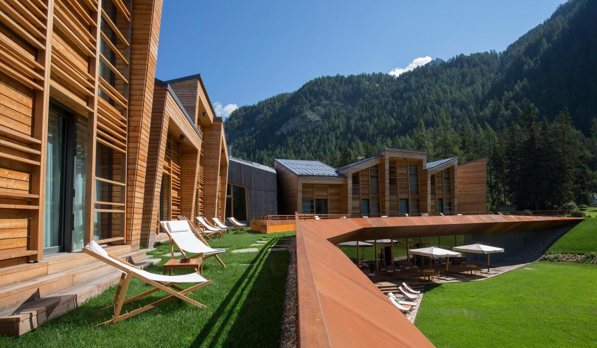 Hotel Aethos Monterosa Champoluc Exterior foto