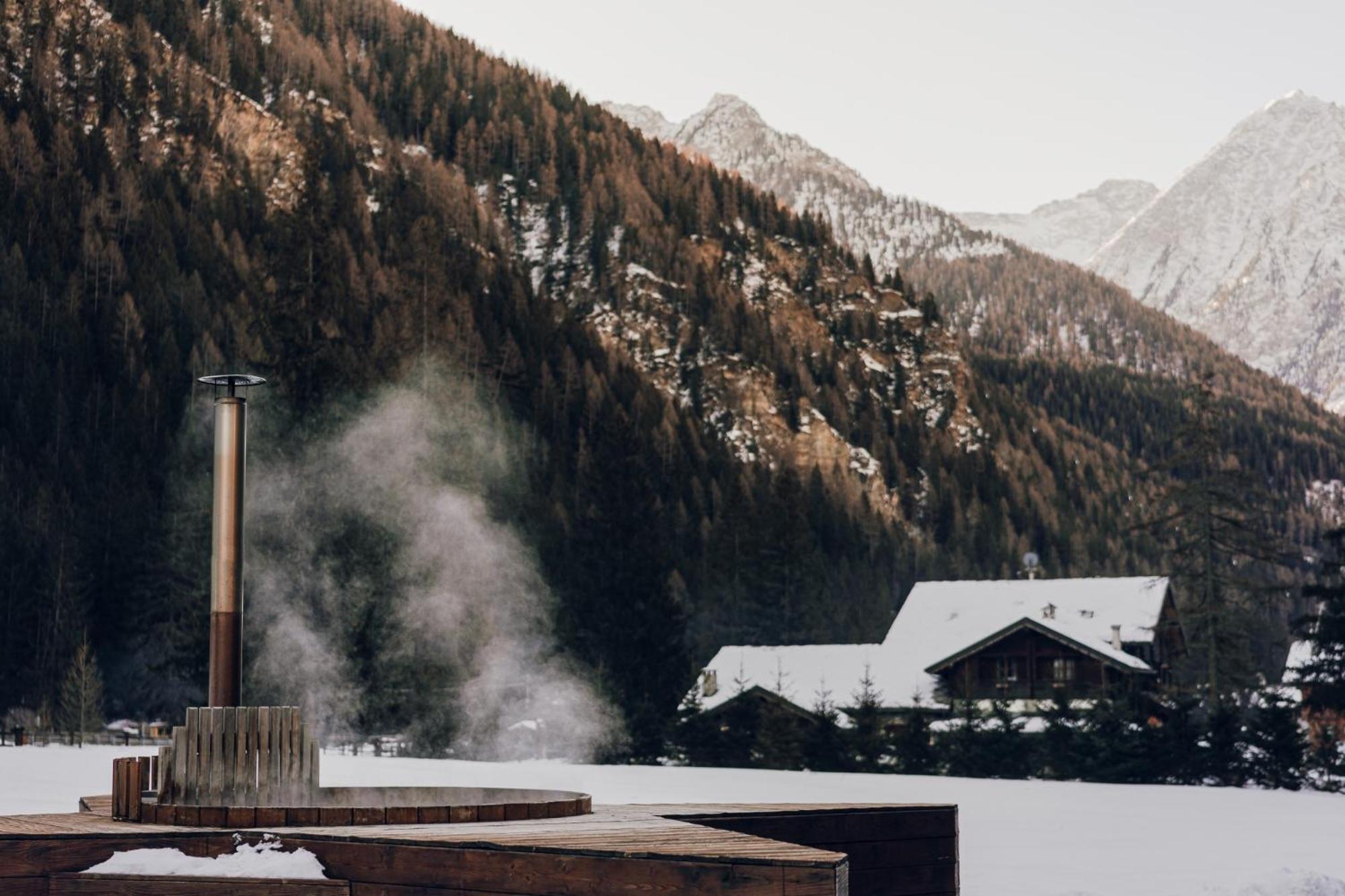 Hotel Aethos Monterosa Champoluc Exterior foto